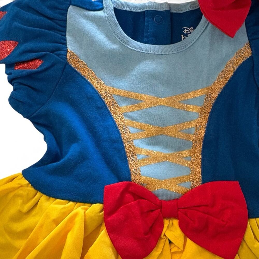 Disney Baby Snow White Costume Bodysuit NWT - 18-24 Months - Picture 2 of 6